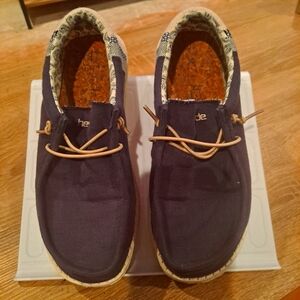 Hey Dude Women's Navy Casual Shoes